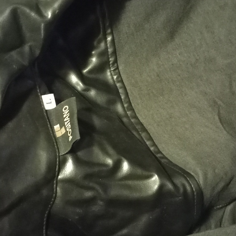 Leather Positano jacket